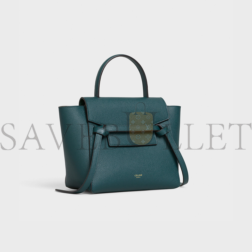 CELINE NANO BELT BAG IN GRAINED CALFSKIN 189003ZVA.31AN (20*17*11cm)